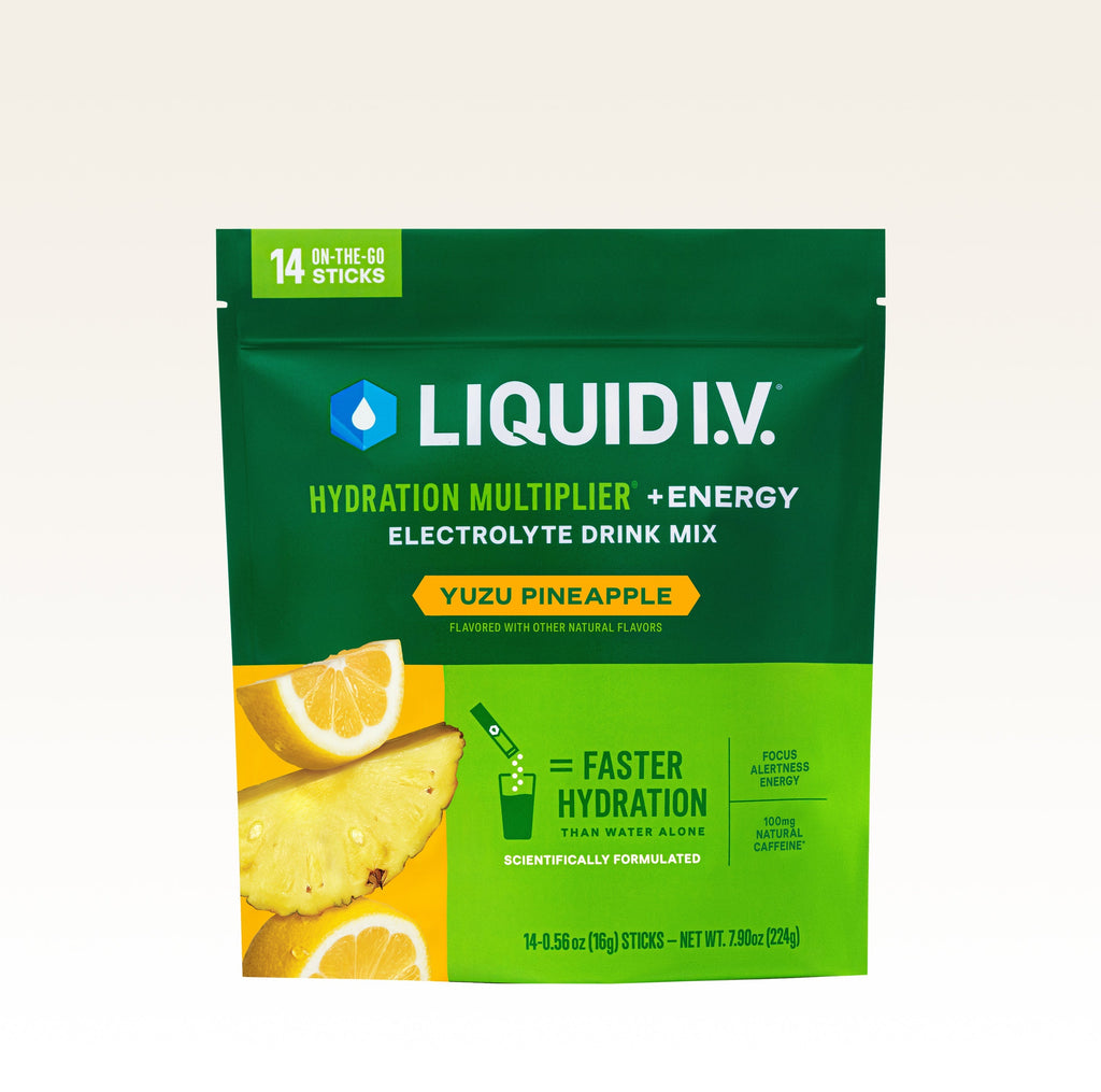 Yuzu Pineapple Hydration Multiplier® +Energy Your Next Everyday Electrolyte Pick