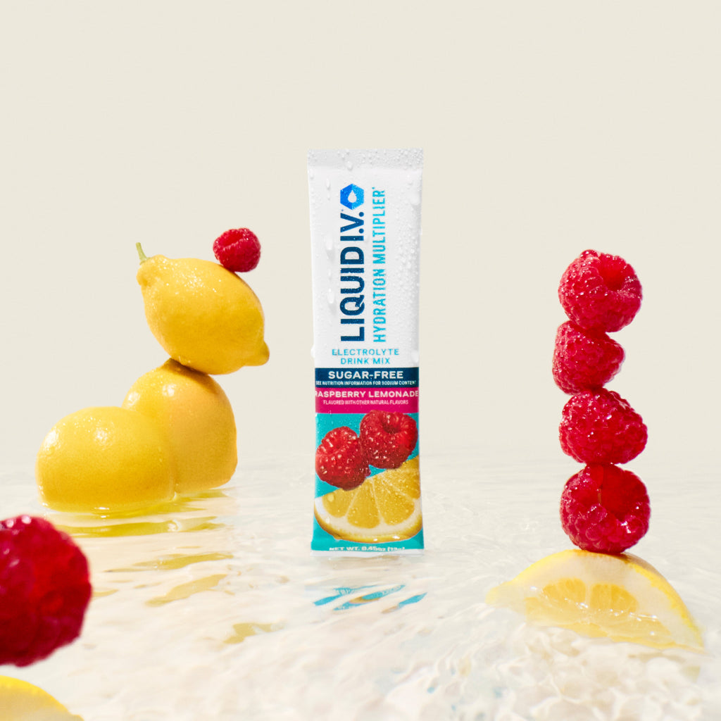 Raspberry Lemonade Hydration Multiplier® Sugar-Free A Hydration Addition for Travel Days