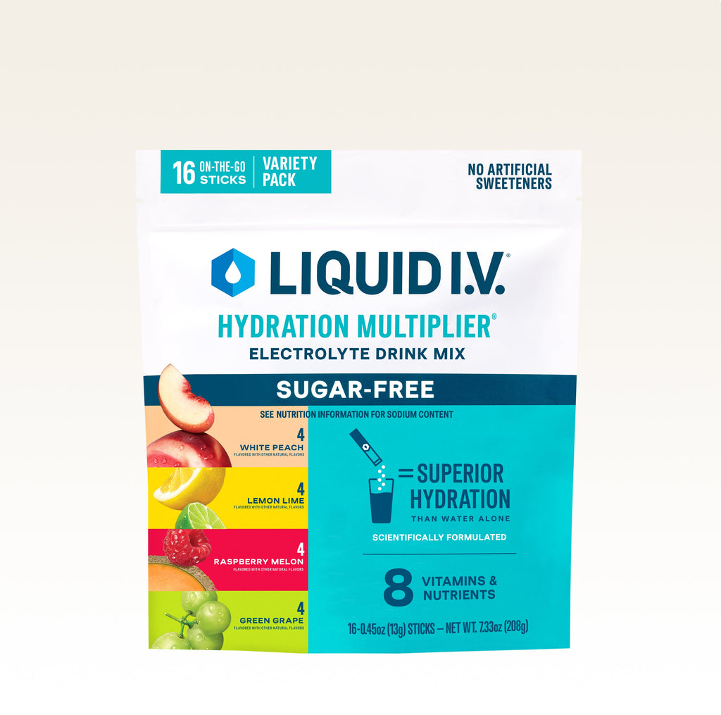 Variety Pack Sugar-Free Hydration Multiplier® Hydration Choices for Your Carry On