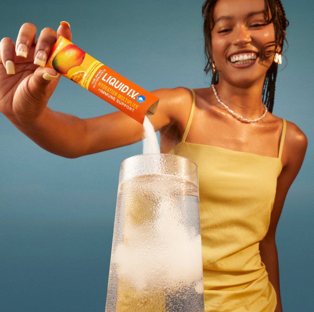 Mango Passion Fruit Hydration Multiplier® +Immune Support A Hydration Addition for Days at Home