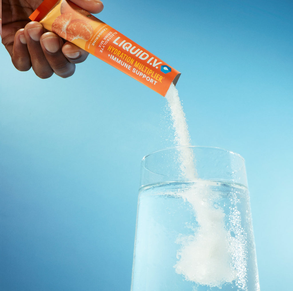Tangerine Hydration Multiplier® +Immune Support Electrolytes for Your Active Routine