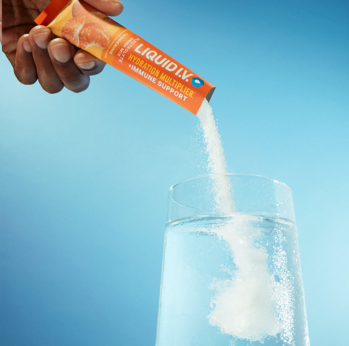 Tangerine Hydration Multiplier® +Immune Support Electrolytes for Your Active Routine
