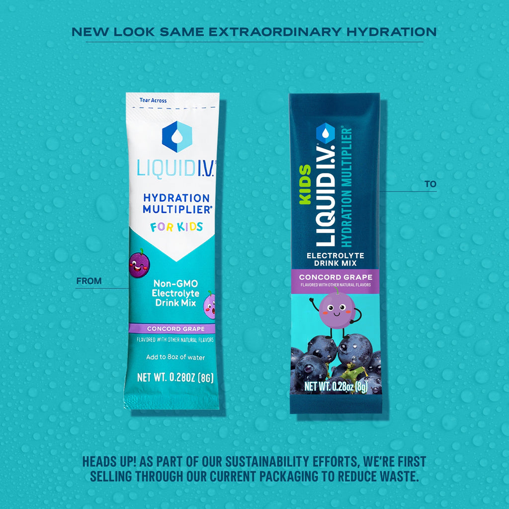 Concord Grape Hydration Multiplier® For Kids A Hydration Choice for Your Glass