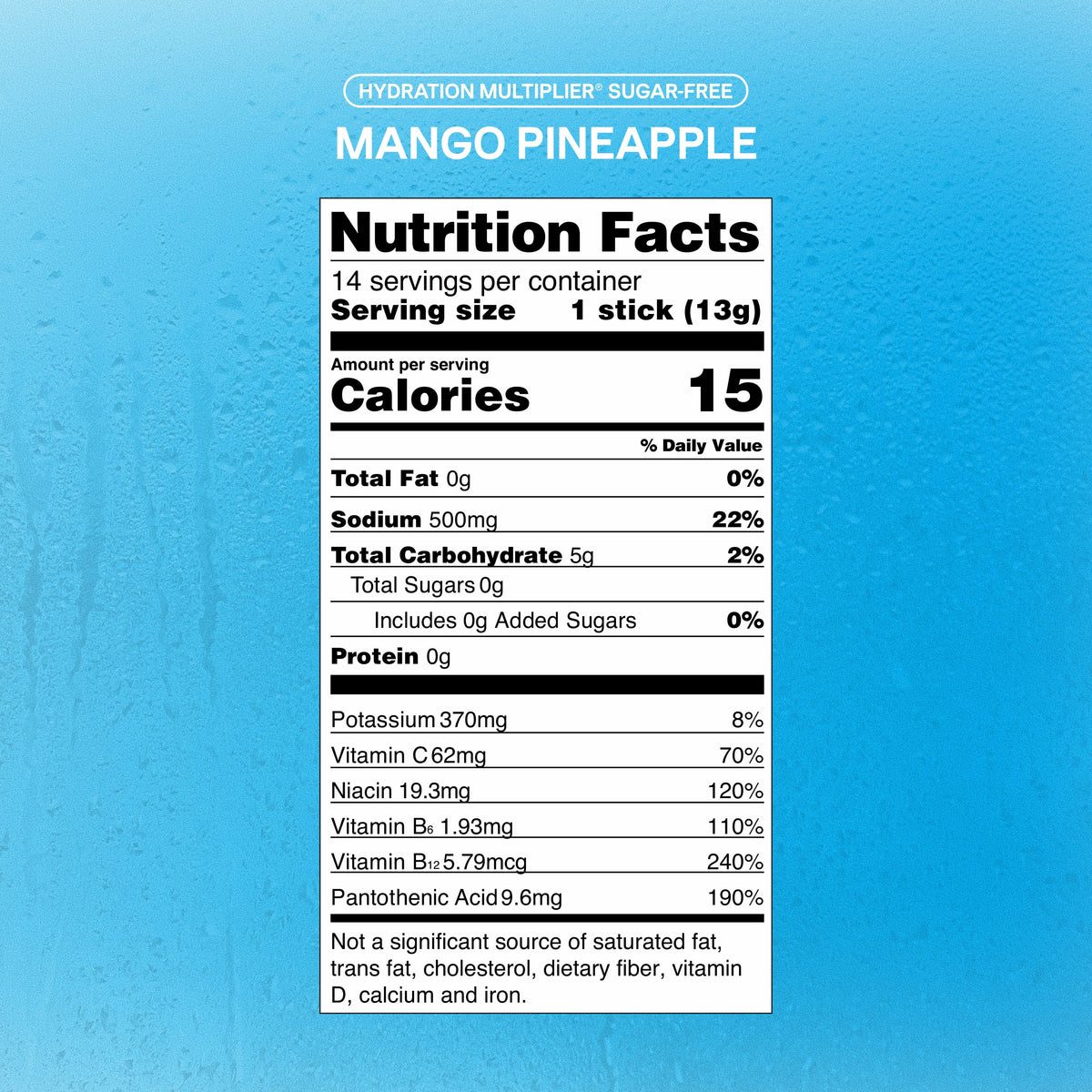 Mango Pineapple Hydration Multiplier® Sugar-Free A Simple Hydration Addition