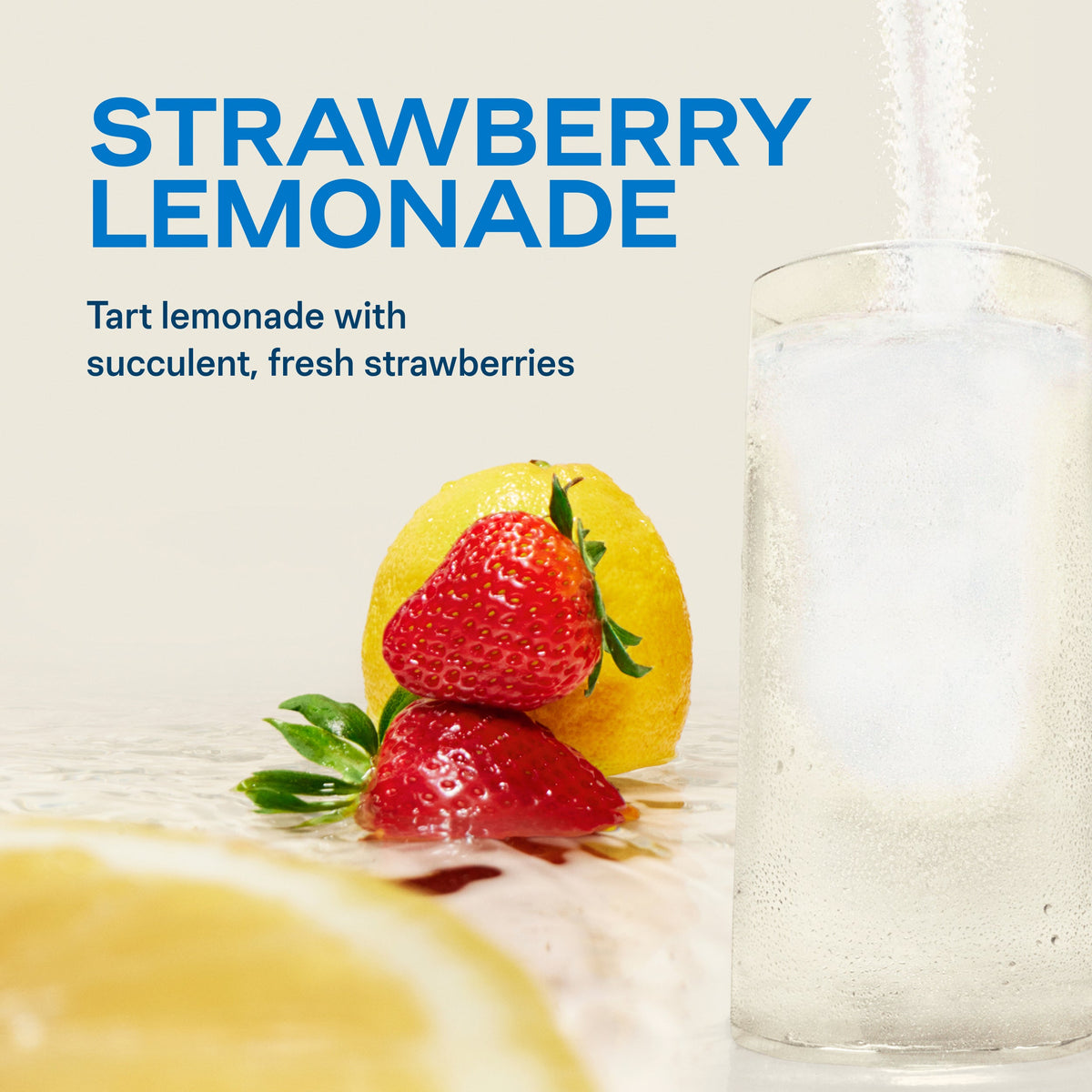 Strawberry Lemonade Hydration Multiplier® Your Hydration Routine for Life on the Go
