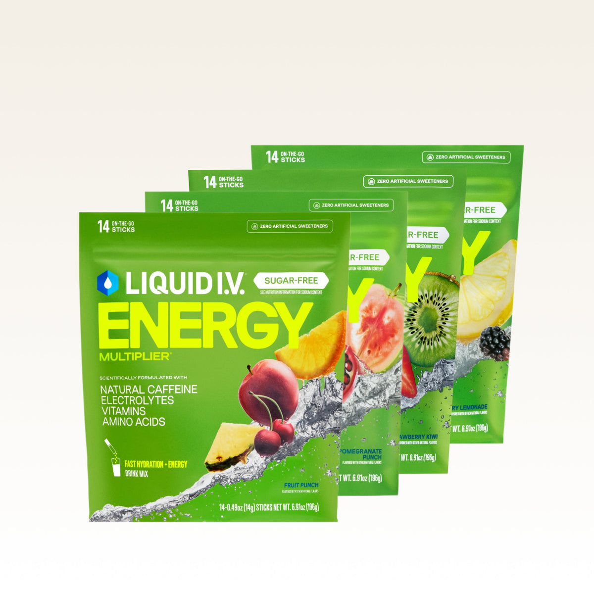 Sugar-Free Energy Fruity Bundle An Electrolyte Hydration Option