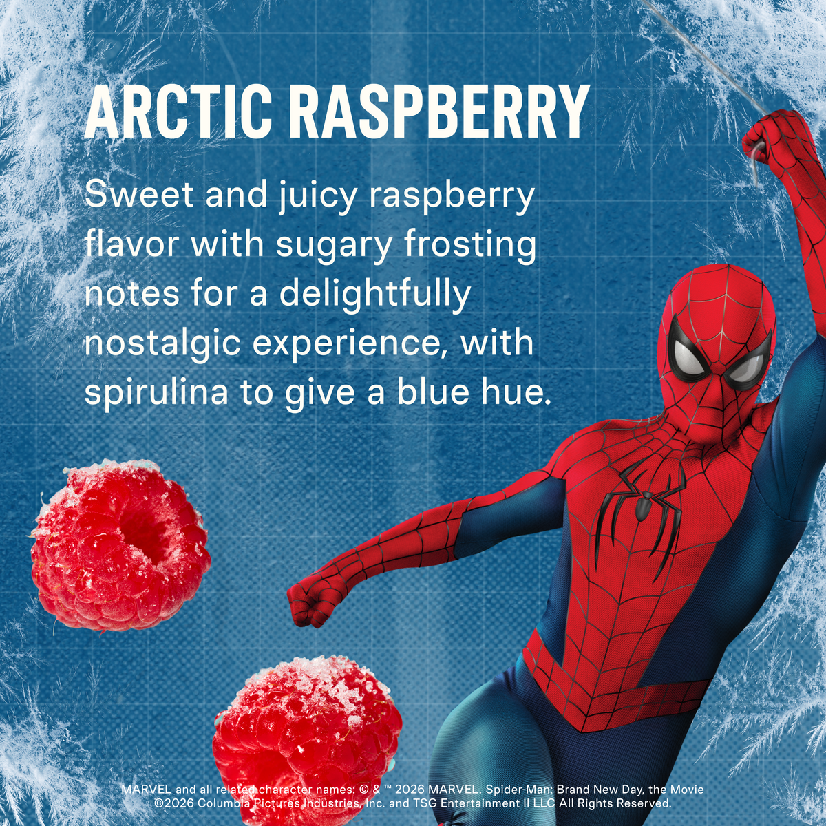 Limited Edition Spider-Man Arctic Raspberry Hydration Multiplier® Your Hydration Edit for Weekends