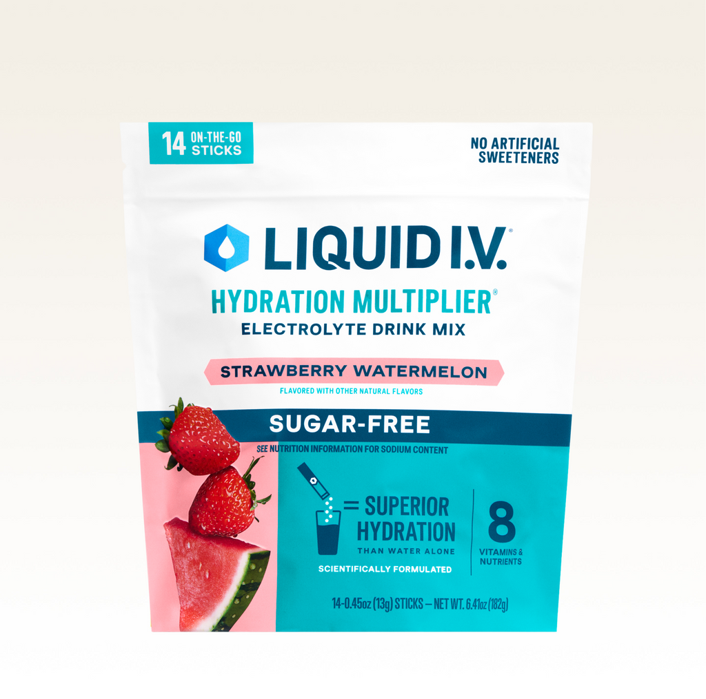 Strawberry Watermelon Hydration Multiplier® Sugar-Free Hydration for Your Day Off