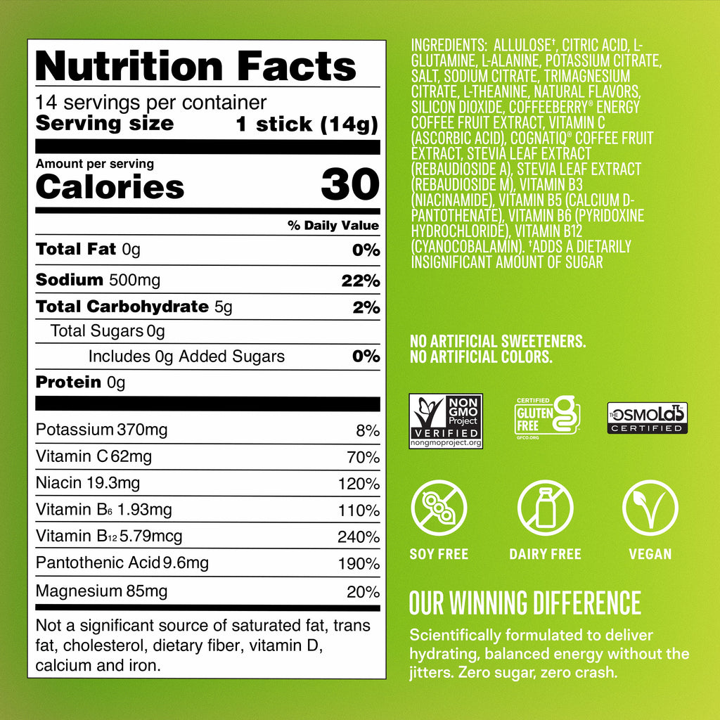Lime Margarita Sugar-Free Energy Multiplier® A New Take on Your Water