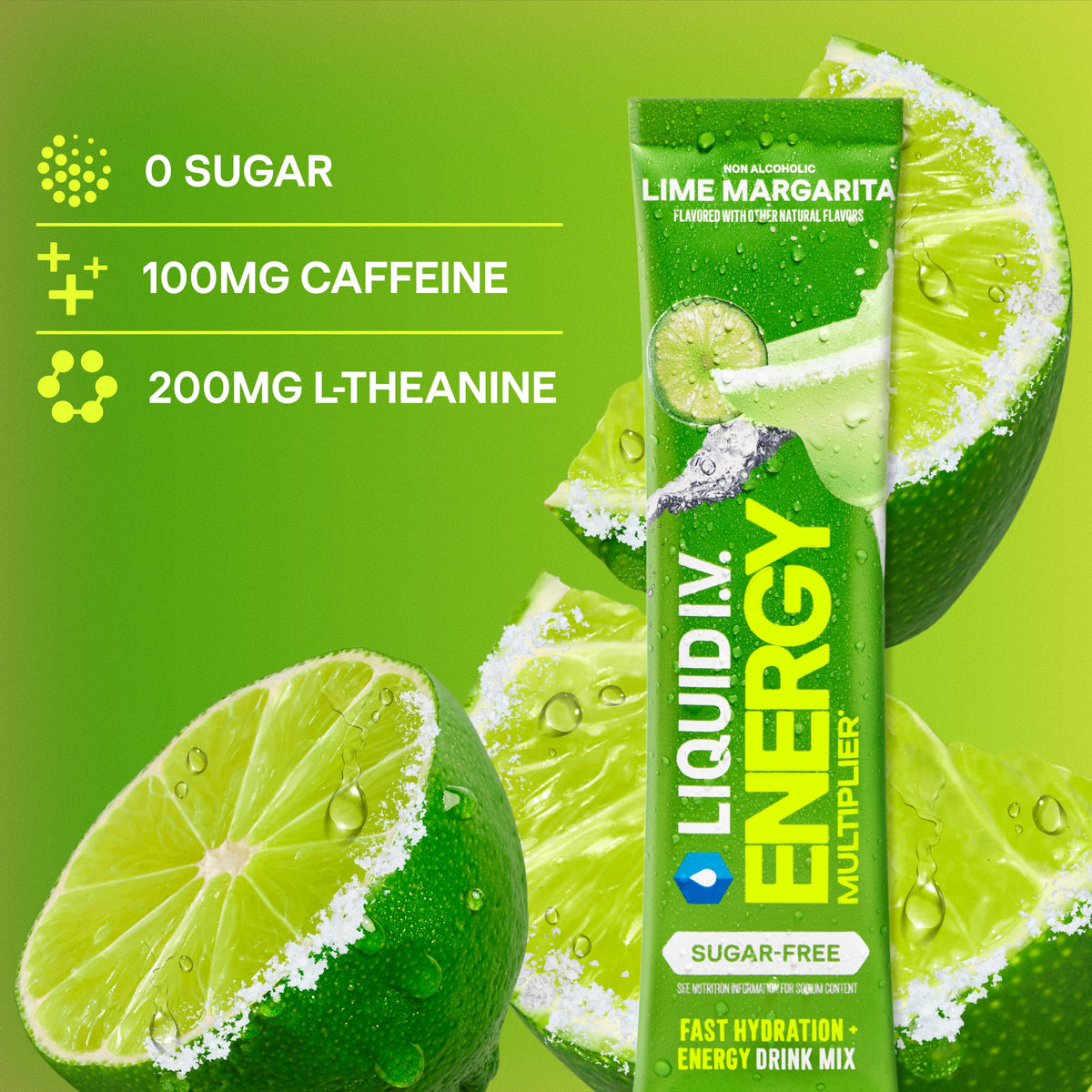 Lime Margarita Sugar-Free Energy Multiplier® A New Take on Your Water