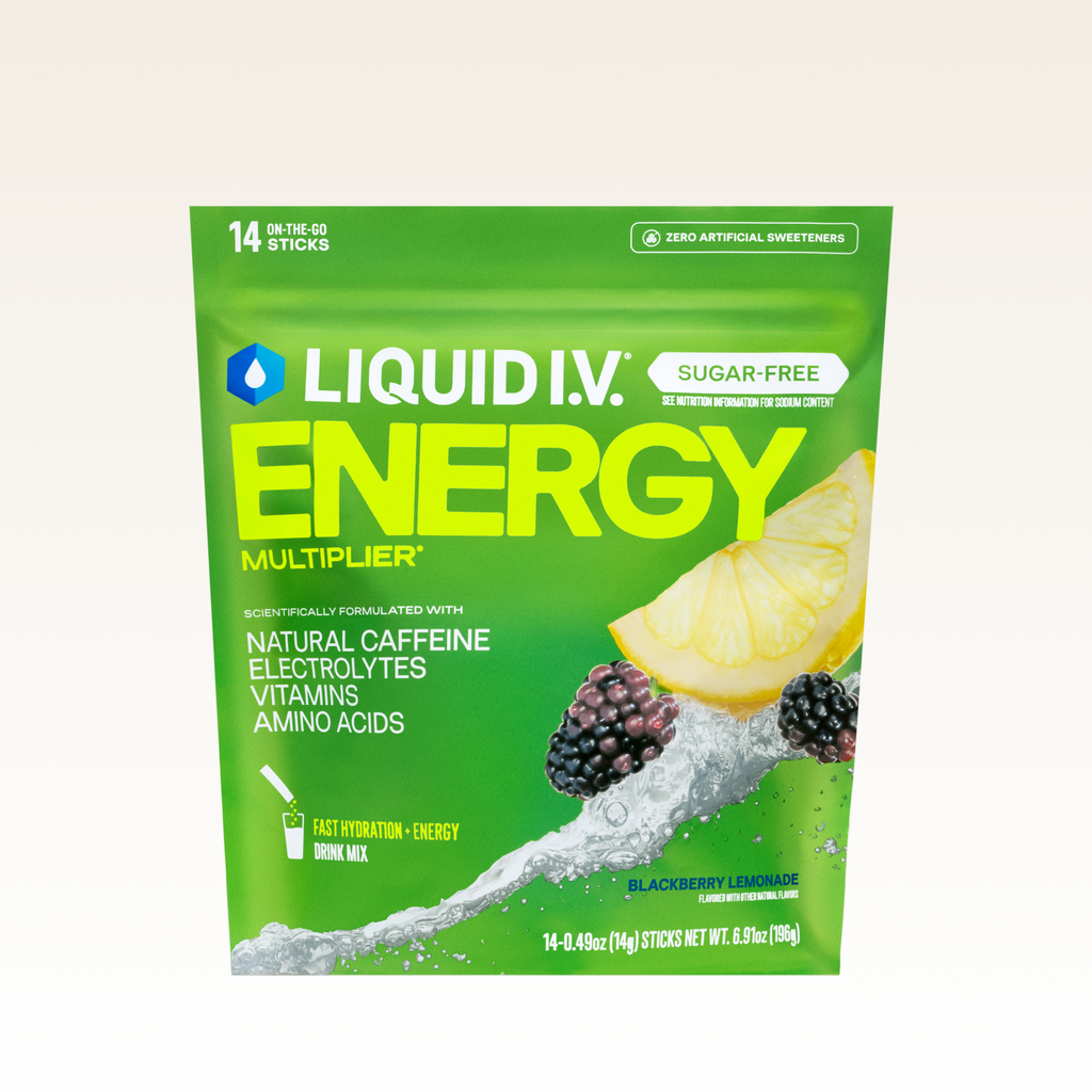Blackberry Lemonade Hydration Sugar-Free Energy Multiplier® Hydration Options for Everyday Plans