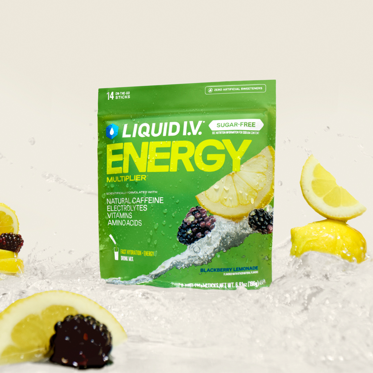 Blackberry Lemonade Hydration Sugar-Free Energy Multiplier® Hydration Options for Everyday Plans