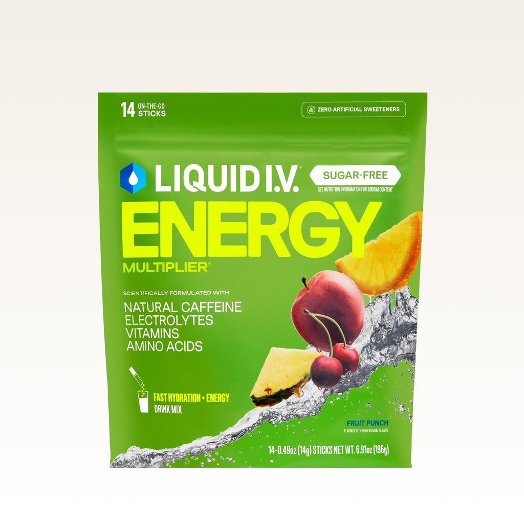 Fruit Punch Hydration Sugar-Free Energy Multiplier® Your Routine Your Electrolyte Choice
