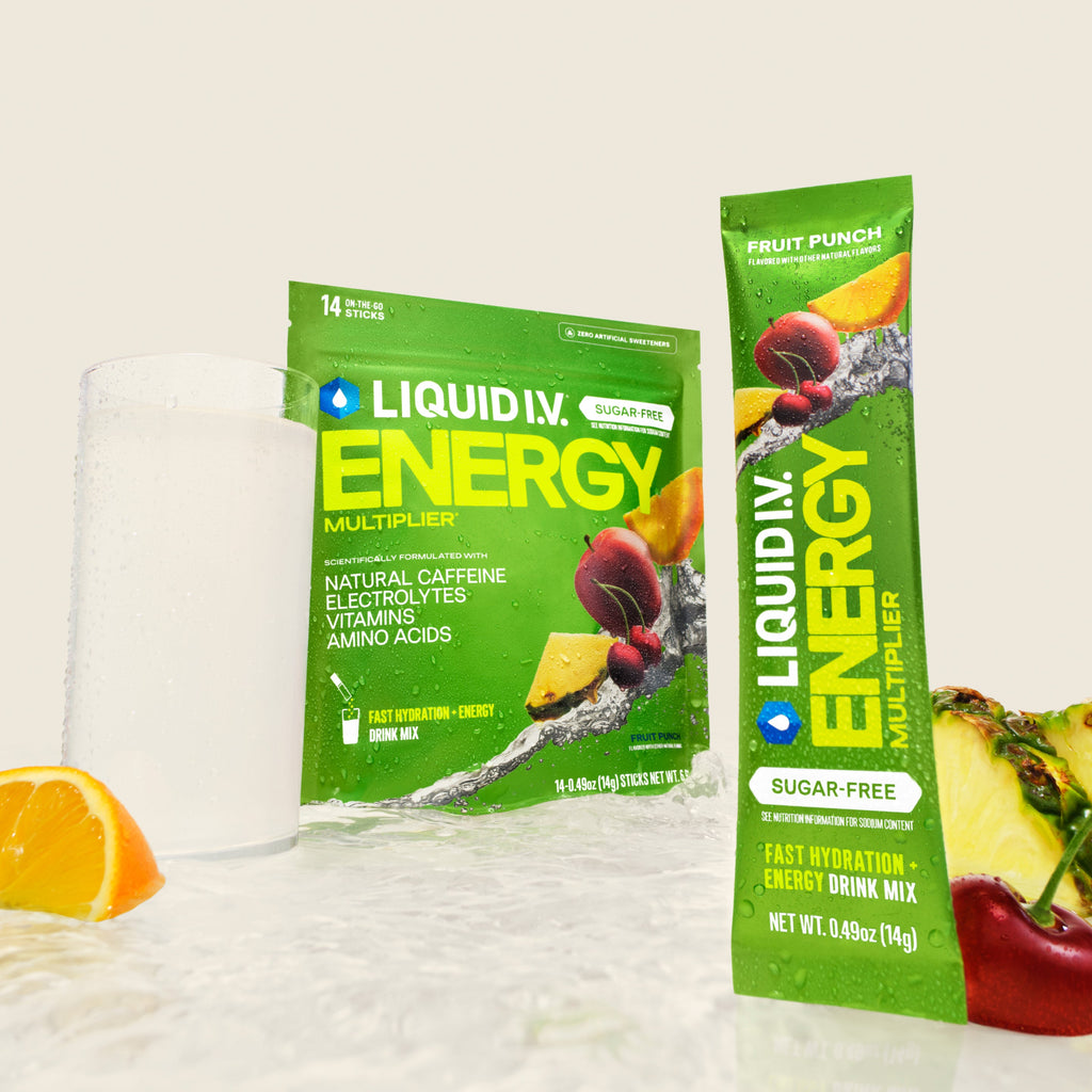 Fruit Punch Hydration Sugar-Free Energy Multiplier® Your Routine Your Electrolyte Choice